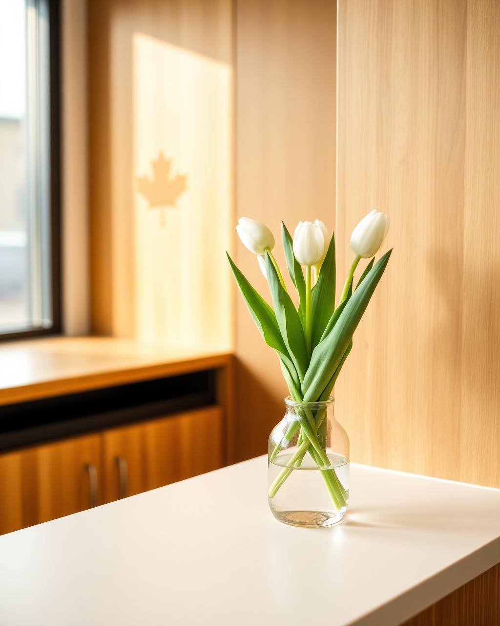 Warm Canadian clinic interior